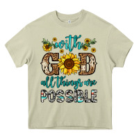 Mossy with god all things are possible Heavy Core Tee - OliviaCreatesArt