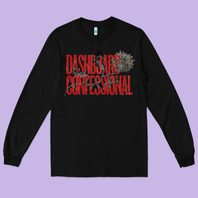 Dashboard Confessional Long Sleeve Tee Designed By Artisfamous