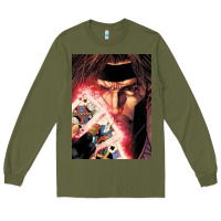 Army Green gambit Long Sleeve Tee - artisFamous