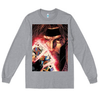 Heather Grey gambit Long Sleeve Tee - artisFamous