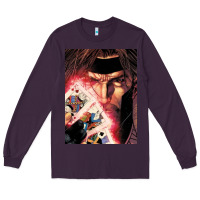 Plum gambit Long Sleeve Tee - artisFamous