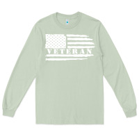 Matcha american veteran, patriotic american tee, army style sweatshirt Long Sleeve Tee - artisFamous