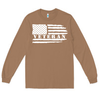Toasted Coconut american veteran, patriotic american tee, army style sweatshirt Long Sleeve Tee - artisFamous