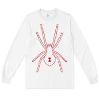 White black widow Long Sleeve Tee - artisFamous