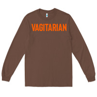 Chestnut vagitarian Long Sleeve Tee - artisFamous