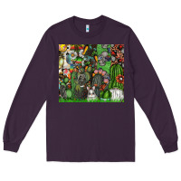 Plum easter Long Sleeve Tee - CowhideDigitalArt