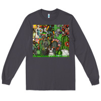 Smoke easter Long Sleeve Tee - CowhideDigitalArt