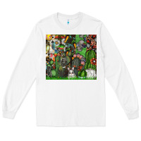 White easter Long Sleeve Tee - CowhideDigitalArt