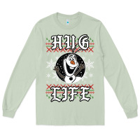 Matcha fro.zen o.l.a.f hug life ugly christmas sweater style shirt Long Sleeve Tee - artisFamous