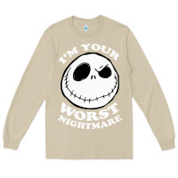 Mushroom j.a.c.k  skel.ling.ton  worst nightmare t shirt Long Sleeve Tee - artisFamous