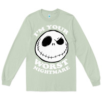 Matcha j.a.c.k  skel.ling.ton  worst nightmare t shirt Long Sleeve Tee - artisFamous