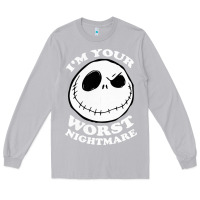 Moon Dust j.a.c.k  skel.ling.ton  worst nightmare t shirt Long Sleeve Tee - artisFamous