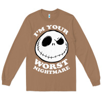 Toasted Coconut j.a.c.k  skel.ling.ton  worst nightmare t shirt Long Sleeve Tee - artisFamous