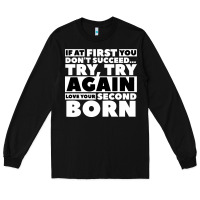 Black second born gifts Long Sleeve Tee - artisFamous