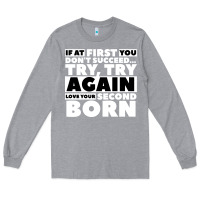 Heather Grey second born gifts Long Sleeve Tee - artisFamous
