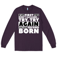 Plum second born gifts Long Sleeve Tee - artisFamous