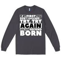 Smoke second born gifts Long Sleeve Tee - artisFamous