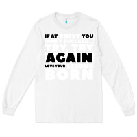 White second born gifts Long Sleeve Tee - artisFamous