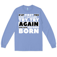 Colony Blue second born gifts Long Sleeve Tee - artisFamous