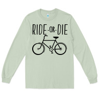 Matcha ride or die bicycle Long Sleeve Tee - artisFamous