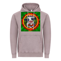 Vintage Zinc christmas baby holstein face Vintage Hoodie - LillyAllenDesigns