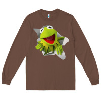 Chestnut kermit the frog Long Sleeve Tee - artisFamous
