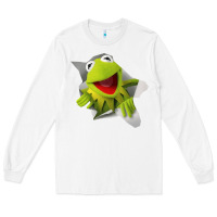 White kermit the frog Long Sleeve Tee - artisFamous