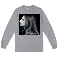 Heather Grey Barbra Streisand design Long Sleeve Tee - artisFamous