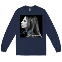 Navy Barbra Streisand design Long Sleeve Tee - artisFamous