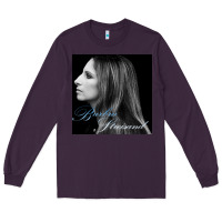 Plum Barbra Streisand design Long Sleeve Tee - artisFamous