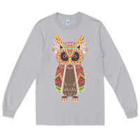 Moon Dust Native OWL Long Sleeve Tee - artisFamous