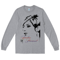 Heather Grey Design barbra streisand Long Sleeve Tee - artisFamous