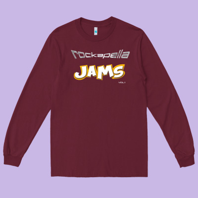Rockapella Long Sleeve Tee Designed By Artisfamous