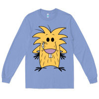 Colony Blue norbet angry beaver Long Sleeve Tee - artisFamous