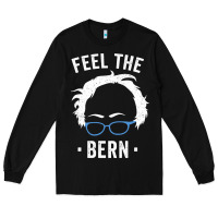 Black bernie sanders for now Long Sleeve Tee - artisFamous