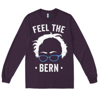 Plum bernie sanders for now Long Sleeve Tee - artisFamous