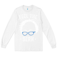White bernie sanders for now Long Sleeve Tee - artisFamous