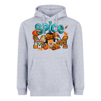 Heather Grey thanksgiving spice mom pilgrim cow Heavyweight Hoodie - Jasminsmagicworld