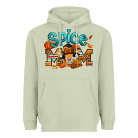 Thanksgiving Spice Mom Pilgrim Cow Heavyweight Hoodie | Teevron