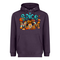Plum thanksgiving spice mom pilgrim cow Heavyweight Hoodie - Jasminsmagicworld
