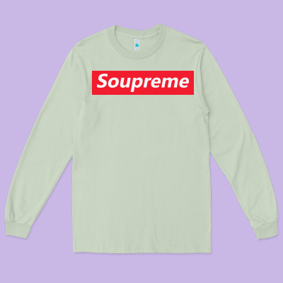 Soupreme Long Sleeve Tee Designed By Artisfamous