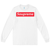 White SOUPREME Long Sleeve Tee - artisFamous