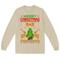 Mushroom merry christmas Long Sleeve Tee - artisFamous