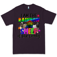 Plum I am the rainbow sheep of the family Premium Tee - FaDigitalArtStudio