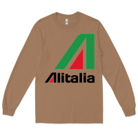 Toasted Coconut alitalia Long Sleeve Tee - artisFamous