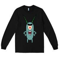 Black plankton Long Sleeve Tee - artisFamous
