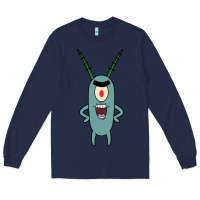 Navy plankton Long Sleeve Tee - artisFamous