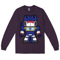 Plum soundwave transformers chibi Long Sleeve Tee - artisFamous