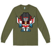 Army Green starscream chibi Long Sleeve Tee - artisFamous