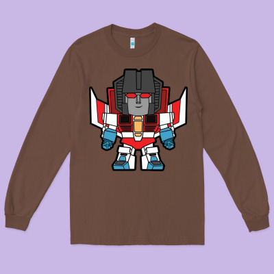 Starscream Chibi Long Sleeve Tee Designed By Artisfamous